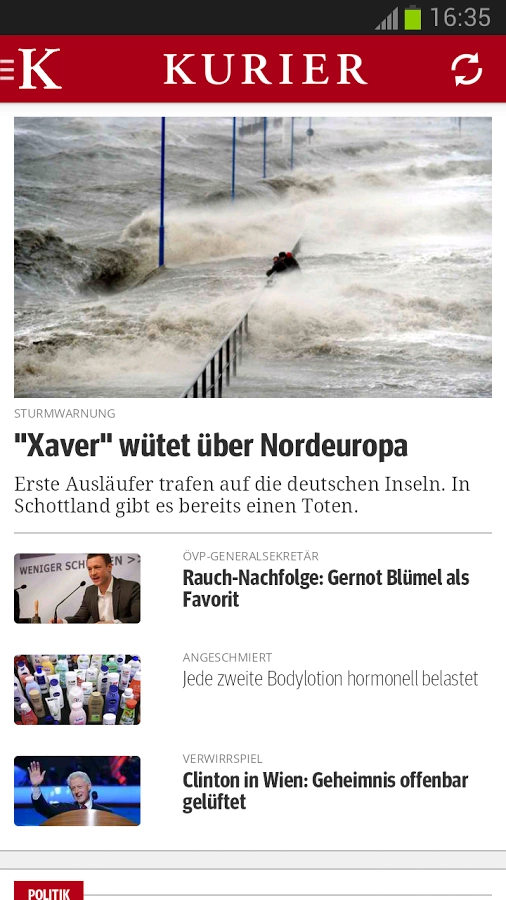 KURIER.at截图3