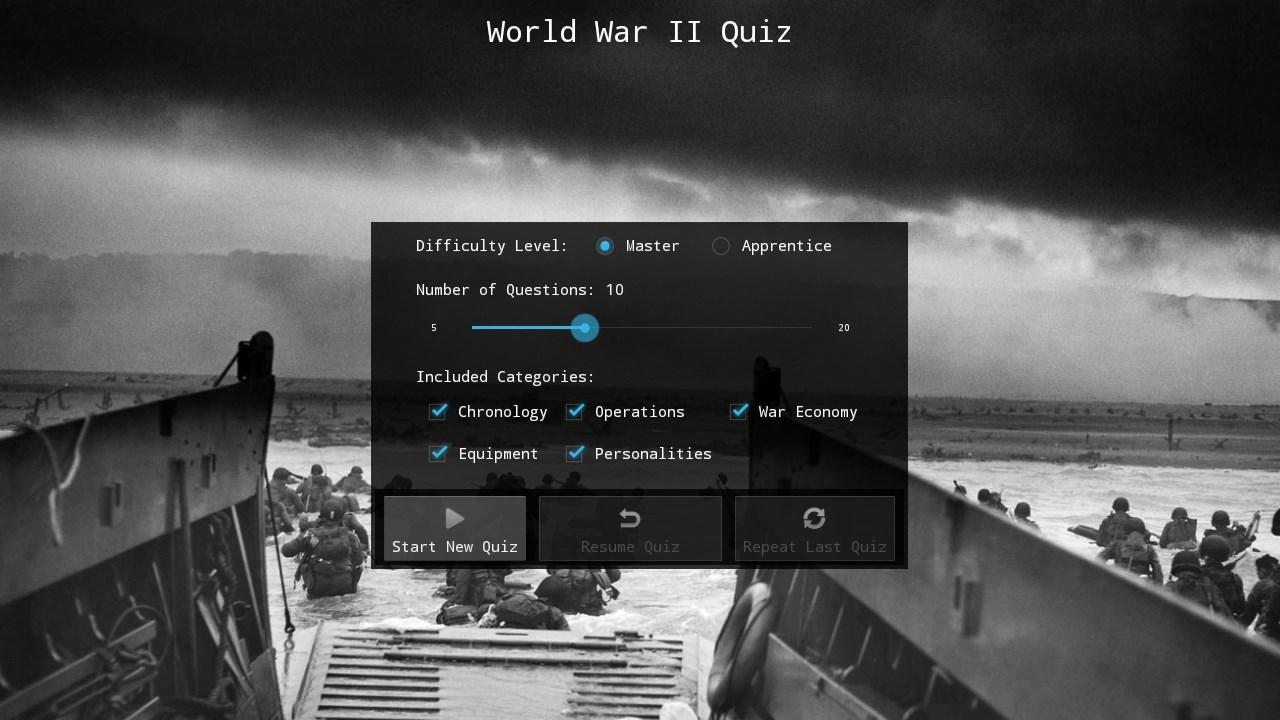 WWII Quiz截图1