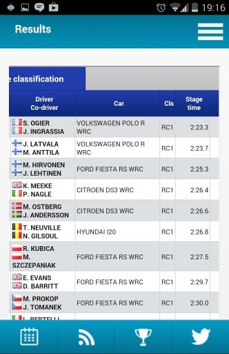 WRC - World Rally Calendar截图3