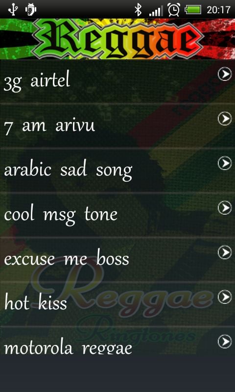 Best Reggae Ringtones截图1