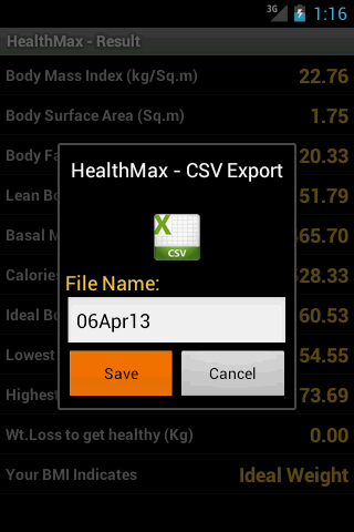 HealthMax - Health Calculator截图4