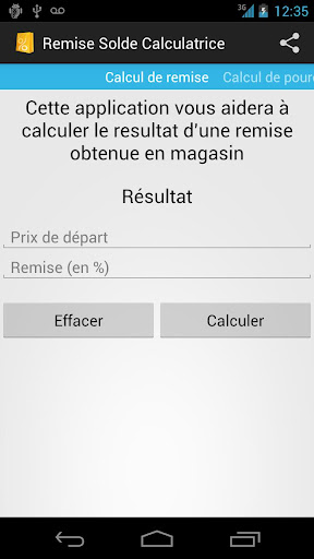 Remise Soldes Calculatrice截图1