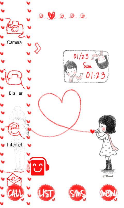 CUKI Theme Love Whisperer截图1