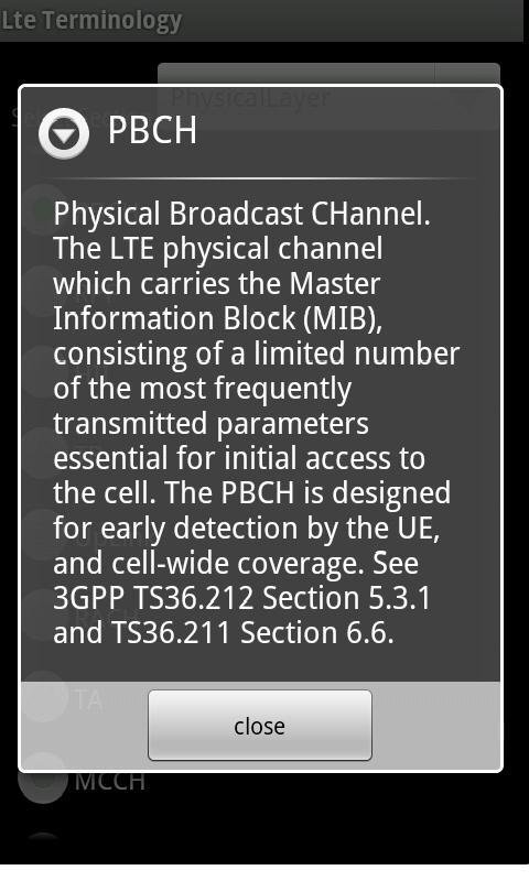 4G-LTE Terminology (free...截图5