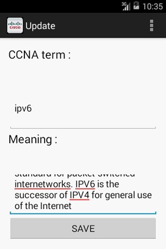 CCNA Dictionary截图5