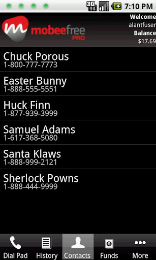 mobeefreePro - VoIP Dialer截图1