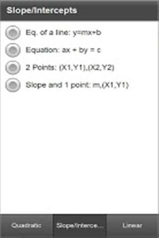 二次方程式 Quadratic,Slope,Intercepts截图4