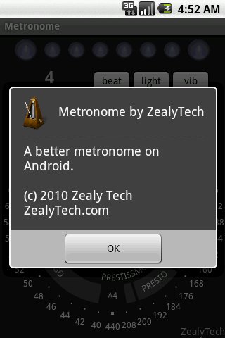 Metronome Free Demo截图2