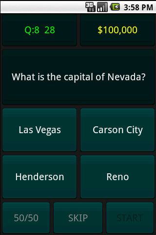 States &amp; Capitals Trivia Quiz截图2