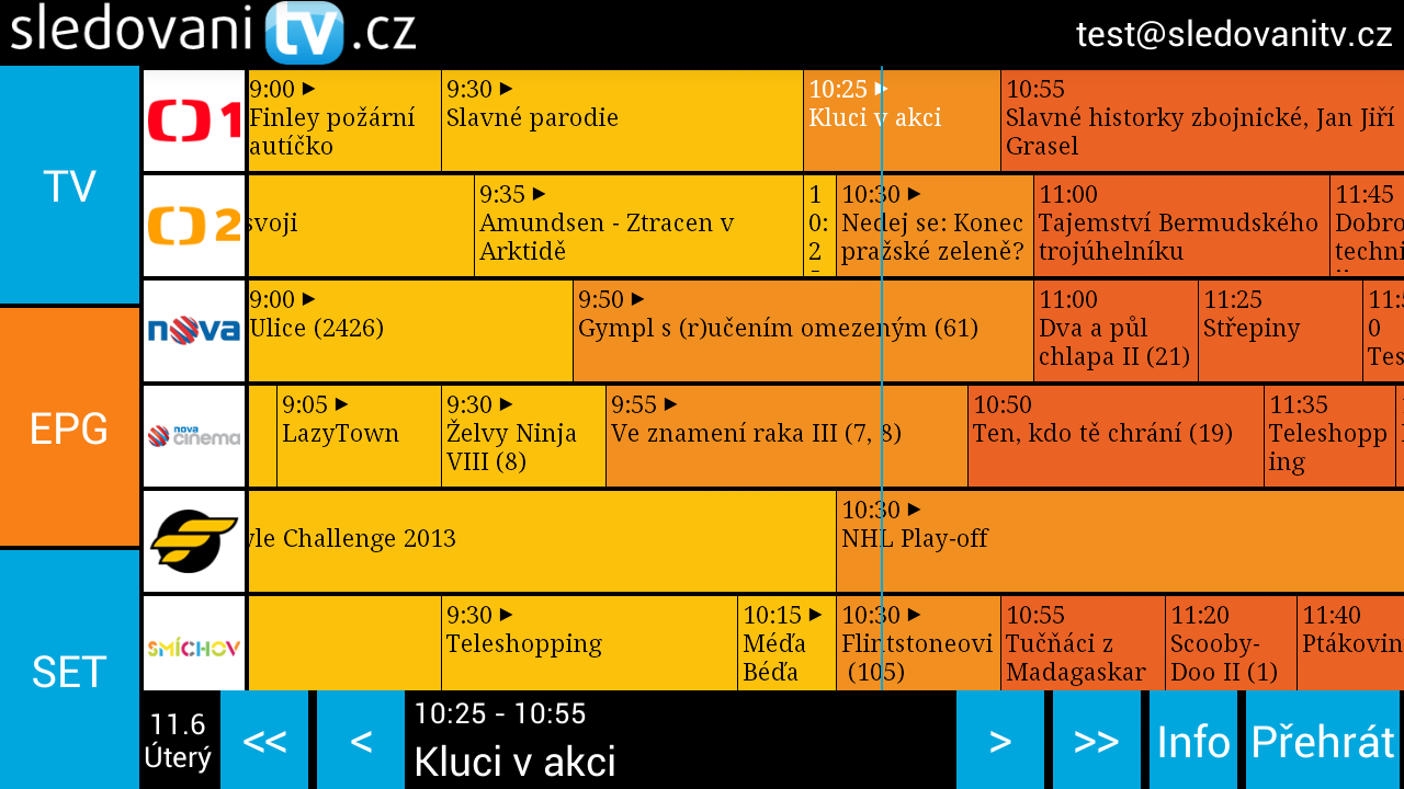 sledovanitv.cz portable截图2