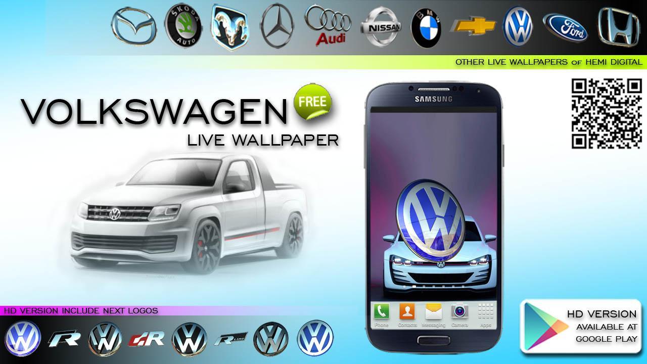 3D VOLKSWAGEN Logo LWP截图6