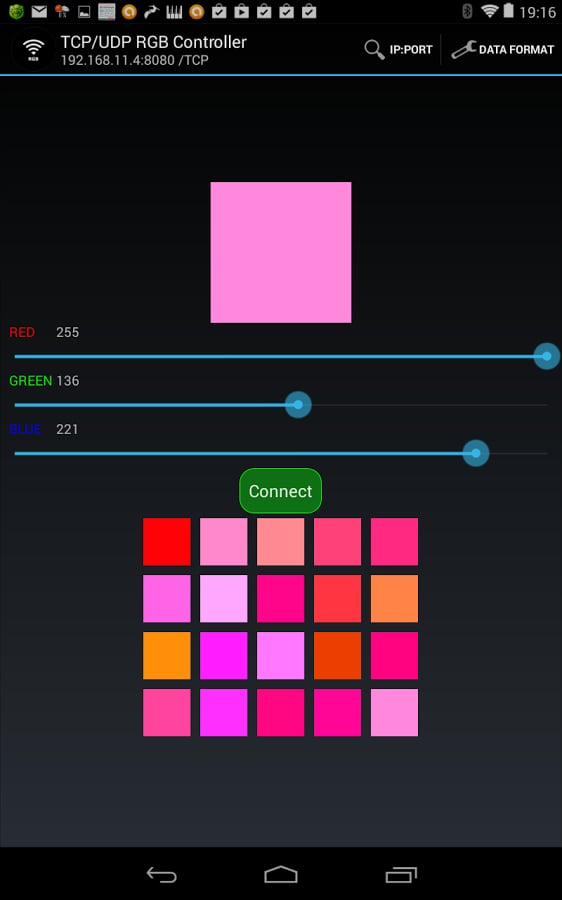 TCP/UDP RGB Controller截图8