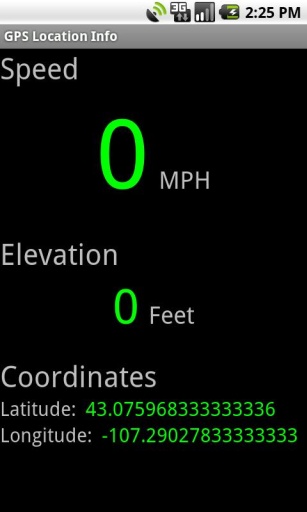 GPS Location Info截图2