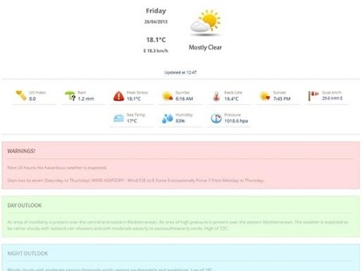 Malta Weather截图6