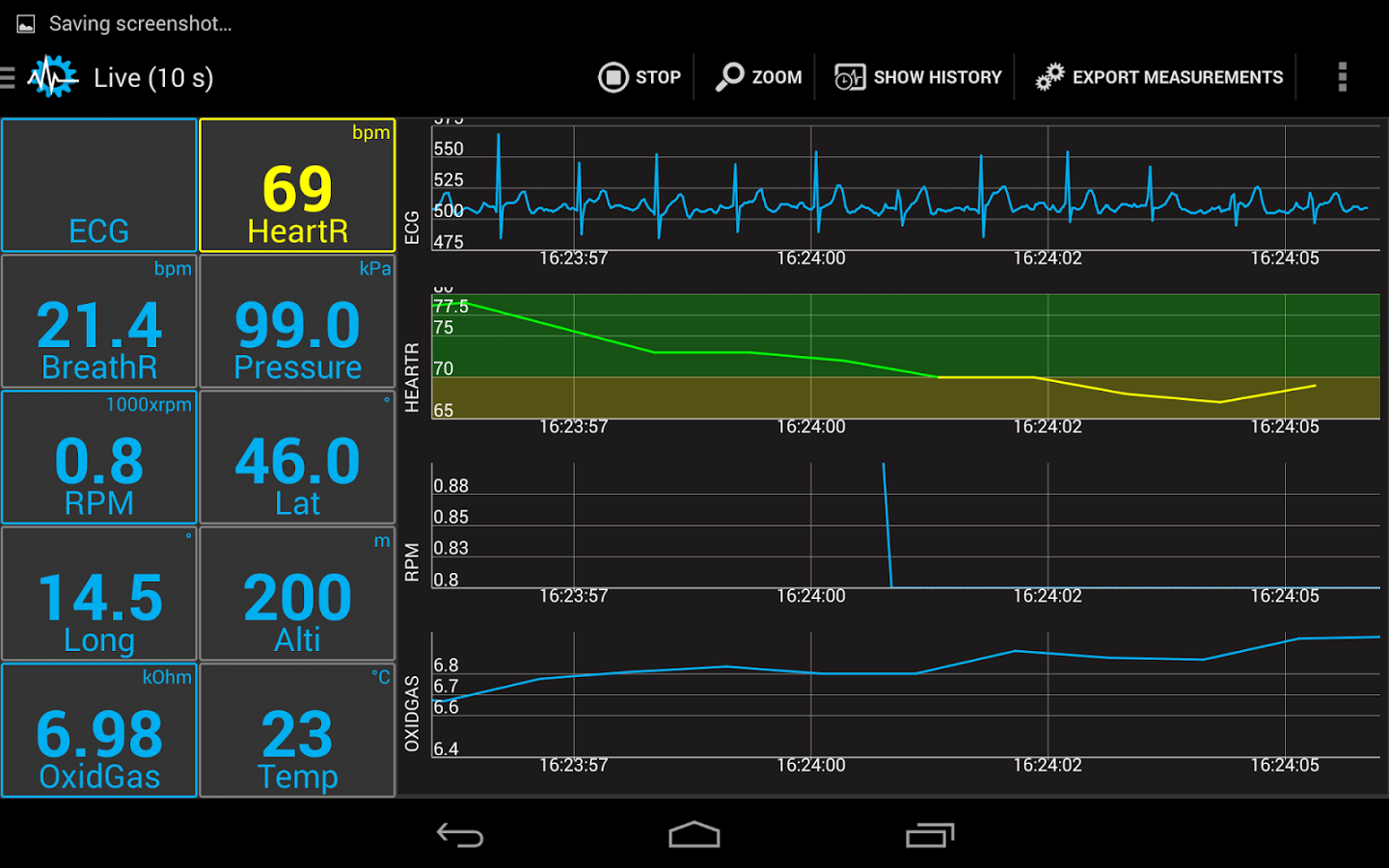 SenseView Web Fitbit Sen...截图5