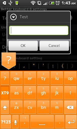 OrangeGlass KeyboardSkin截图2