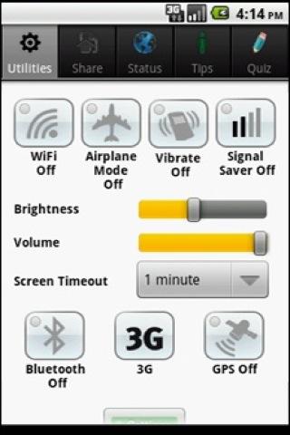 Battery Saver 1.6 OS截图1