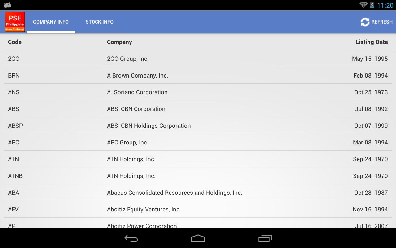 Philippine Stock Exchange截图1