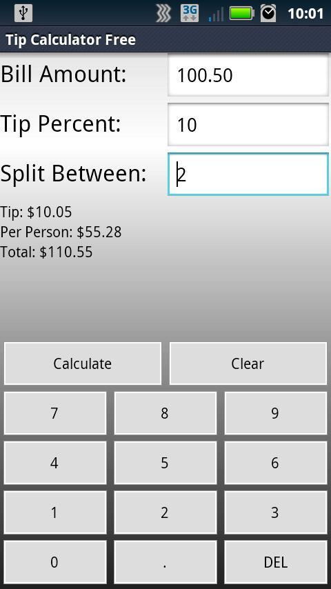 Tip Calculator Free截图2