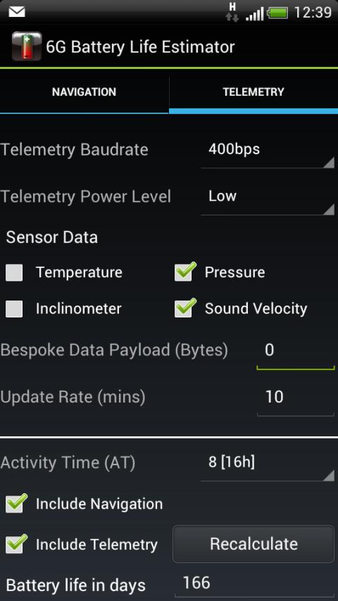 6G Battery Life Estimato...截图3