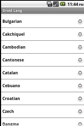 Droid Lang截图2