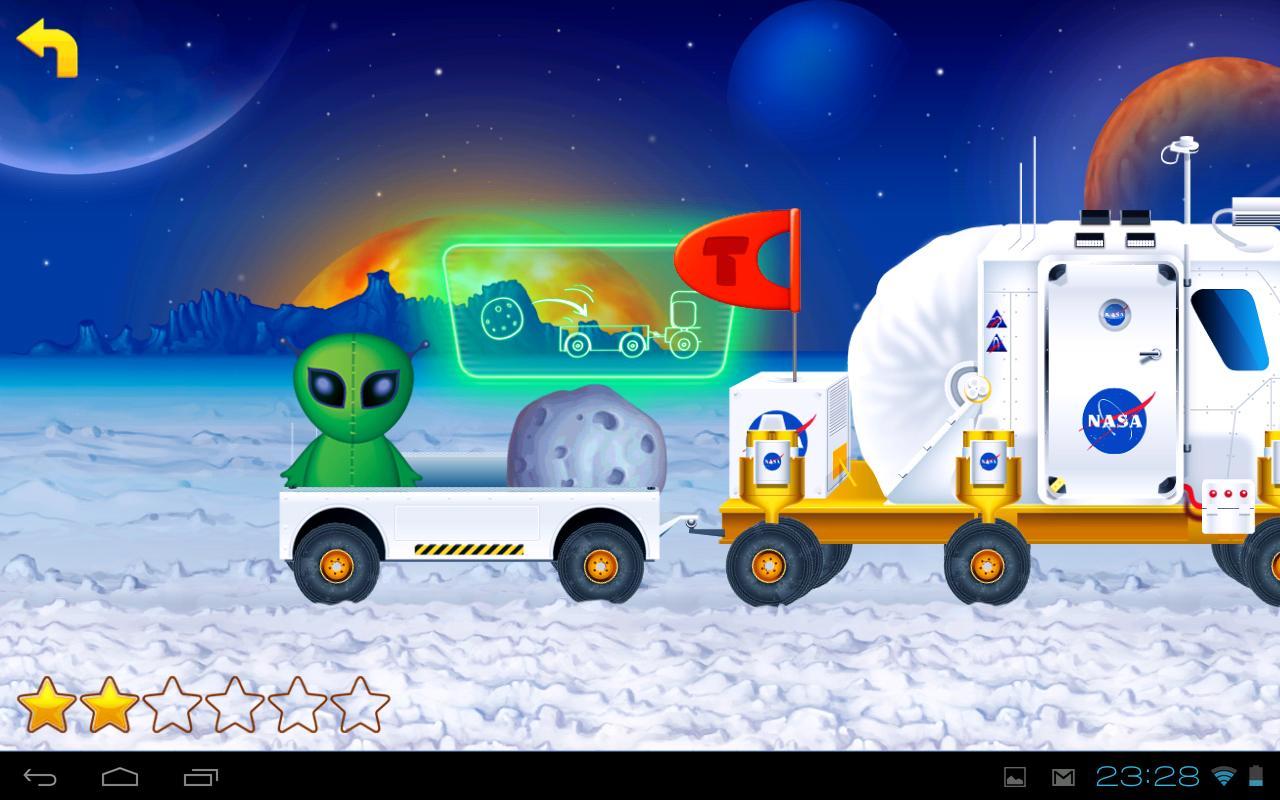 Kids vehicles: mars rover FREE截图2