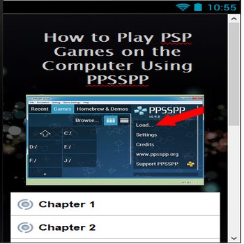 Play PSP Games on the Co...截图2