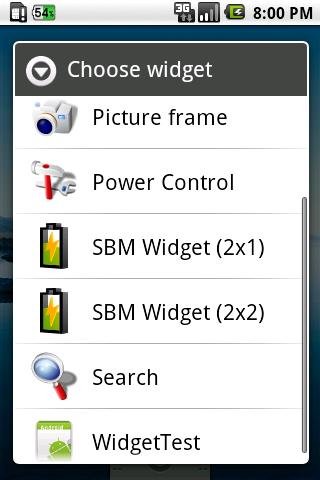 SBM Battery Widget截图2