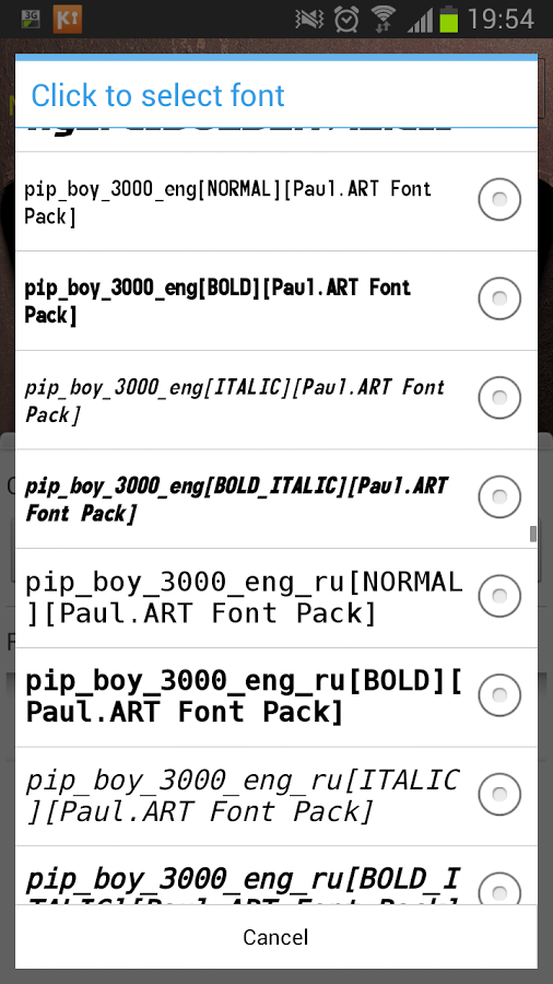 Paul.ART Font Pack截图2