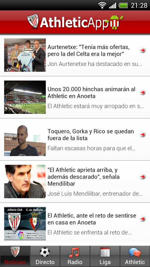 Athletic App截图2