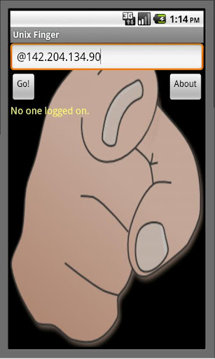 Unix Finger Client截图3