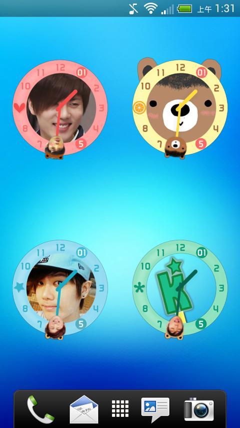 Kyu Jong Clock Widget截图2