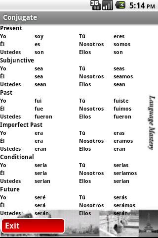 Free Spanish Verb Practice截图1