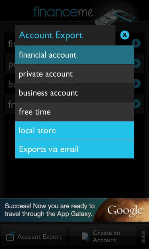 FinanceMe-manage your expenses截图2