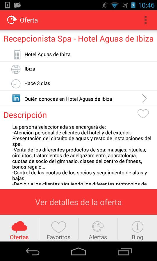 Turijobs – Trabajo en turismo截图1