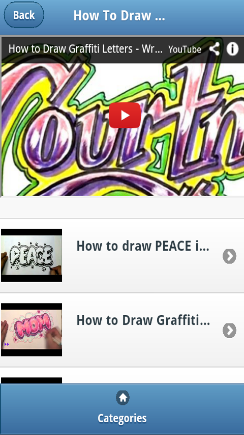 How To Draw Graffiti Let...截图1