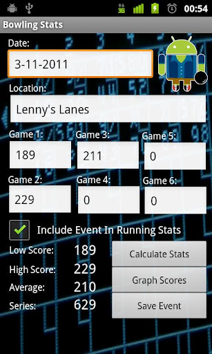 Bowling Stats Lite截图3