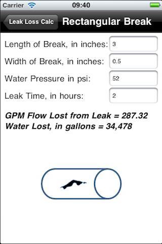 Leak Loss Calculation截图3