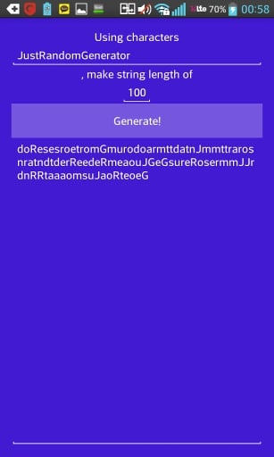 Just Random String Generator截图1