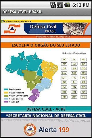 Defesa Civil do Brasil截图1