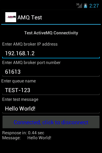 ActiveMQ Client - Free T...截图4