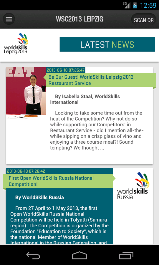 WorldSkills Leipzig 2013截图1