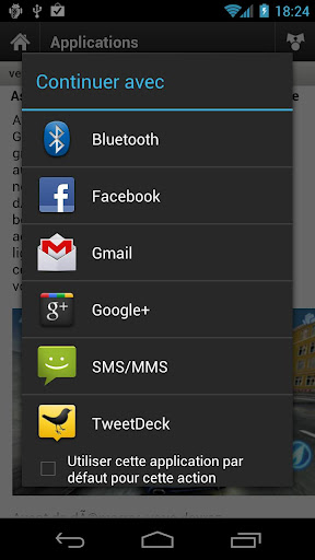 Les Applications Android (LAA)截图5