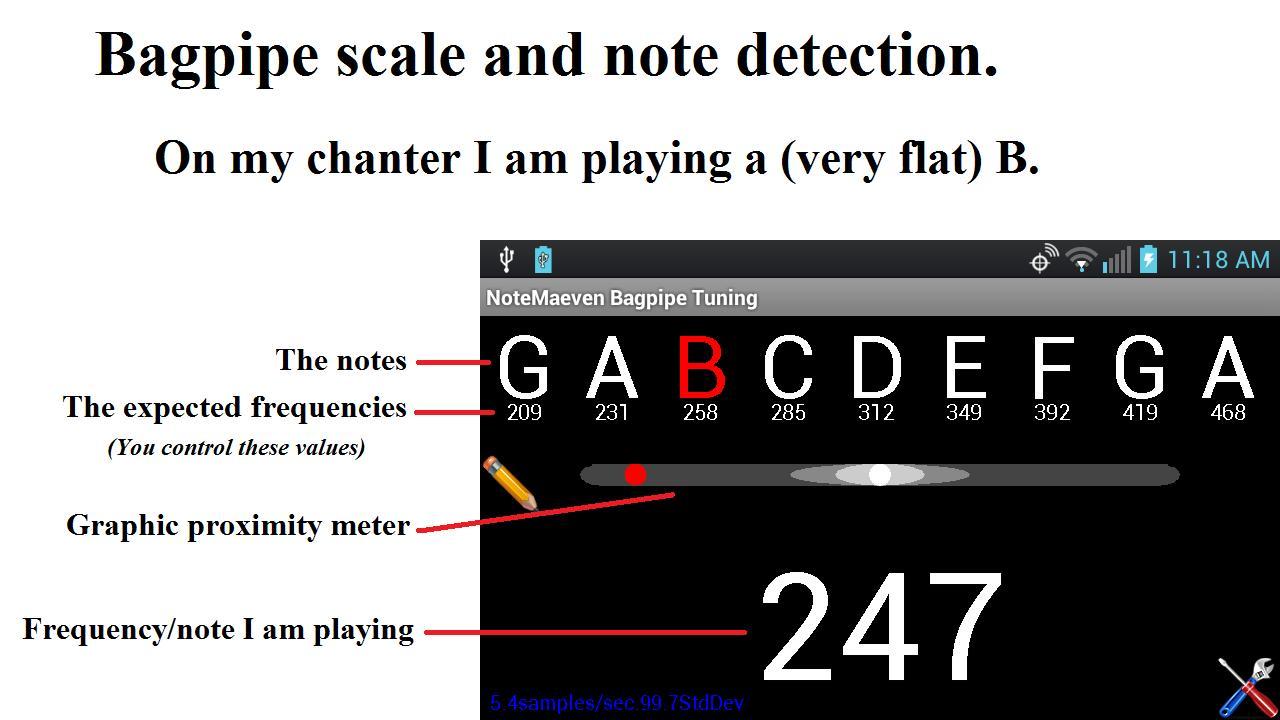 NoteMaeven Bagpipe Tuning截图2