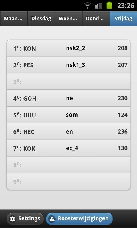 Mobiel rooster (MWC)截图3