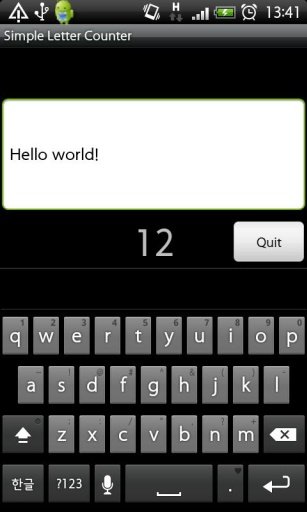 Simple Letter Counter截图1