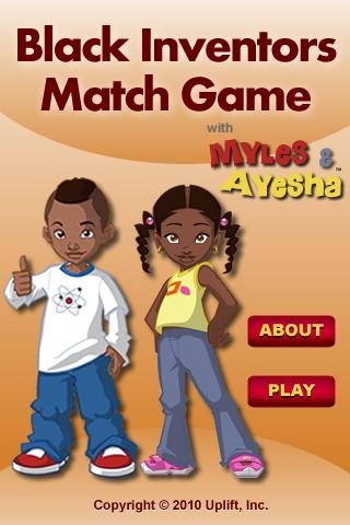 Black Inventors MatchGame LITE截图1