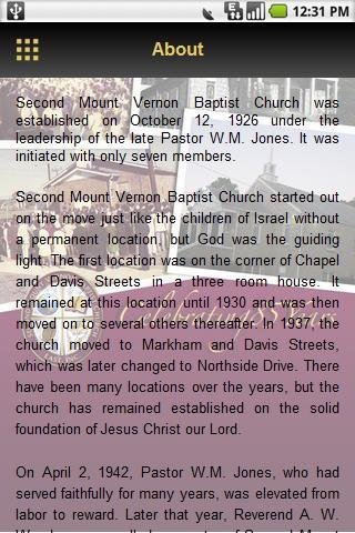 2nd Mt Vernon Baptist Ch...截图3