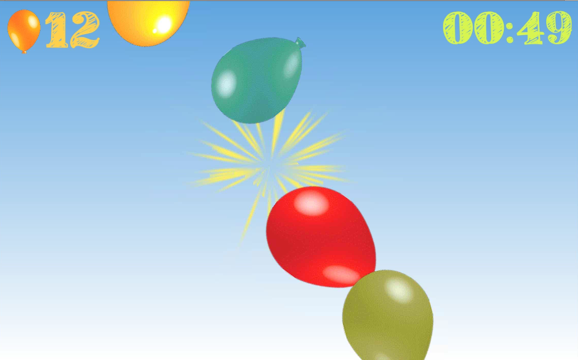 Balloon Popping For Kids截图4