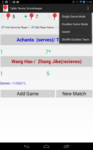 Table Tennis Score Keeper截图3